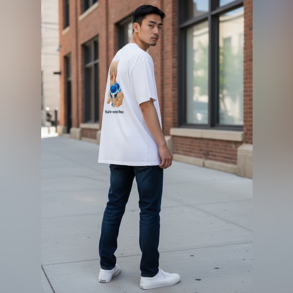 Vintage No Fear “You’ll Be Needing These” Men's White Graphic T-Shirt Size XL - Picture 8 of 8